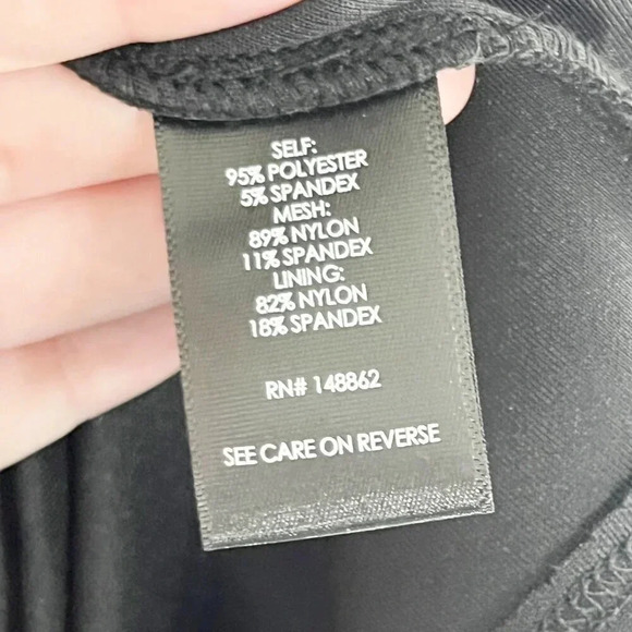 Torrid Black Corset Back Bodycon Sleeveless Dress Women's Plus Size 1X NEW - Picture 10 of 11